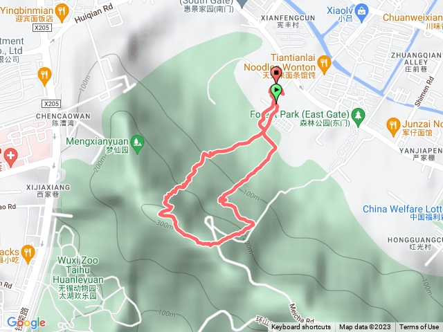 无锡惠山森林公園