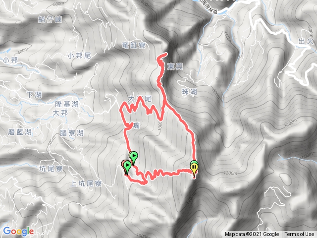 馬那邦山大O加碼細道邦山（天然湖登山口）