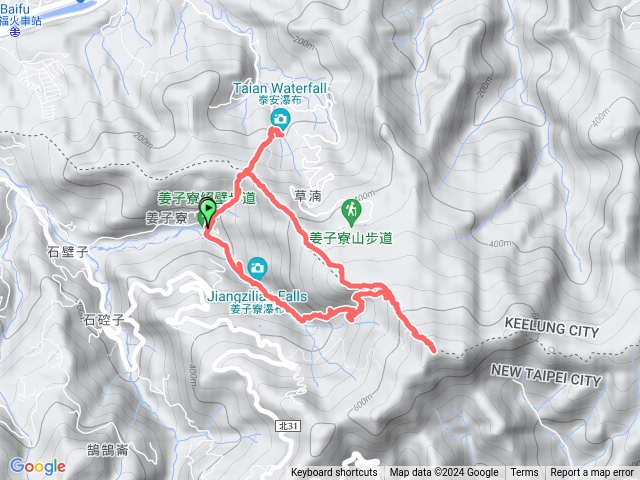 姜子寮O型縱走+三角點＆泰安瀑布