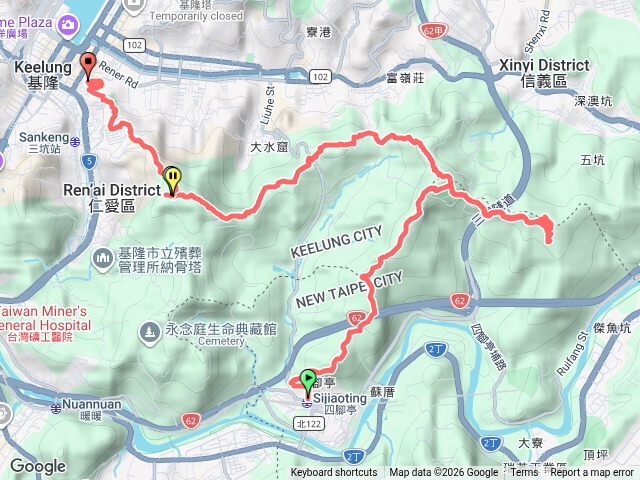 1150530(六)四脚亭大坑埔山砲台山月眉山紅淡山基隆夜市預覽圖