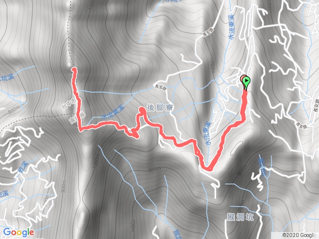大橫屏山 小百岳No.45 1209M