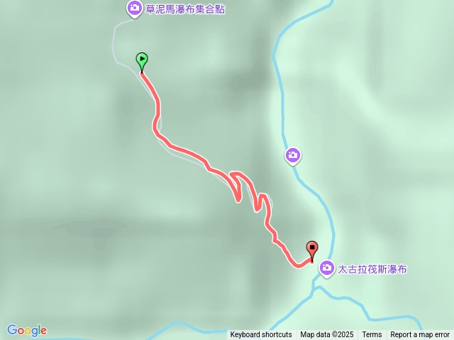 舊筏灣太古拉伐斯瀑布一日遊