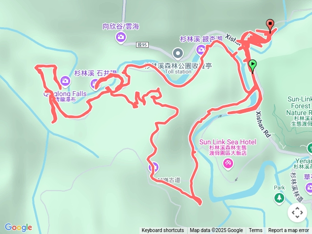 衫林溪青龍瀑布+越嶺古道預覽圖