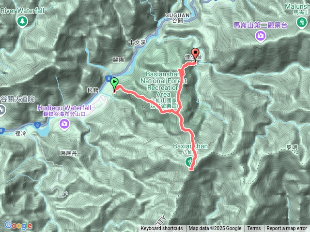 八仙山（松鶴上八仙下）