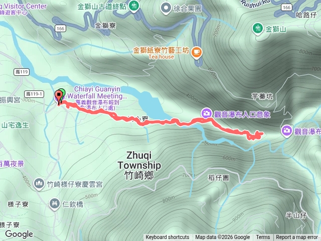 嘉義竹崎觀音瀑布步道預覽圖