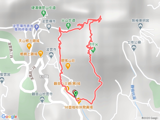 觀音山（小北插-占山步道-福隆步道）