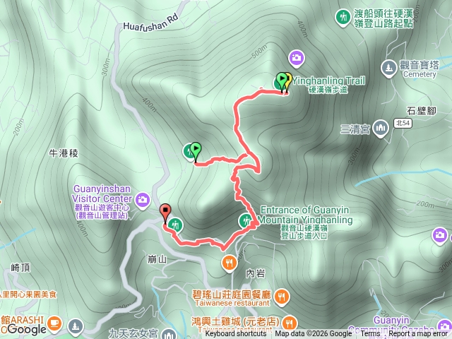 觀音山風櫃斗硬漢嶺林稍步道預覽圖
