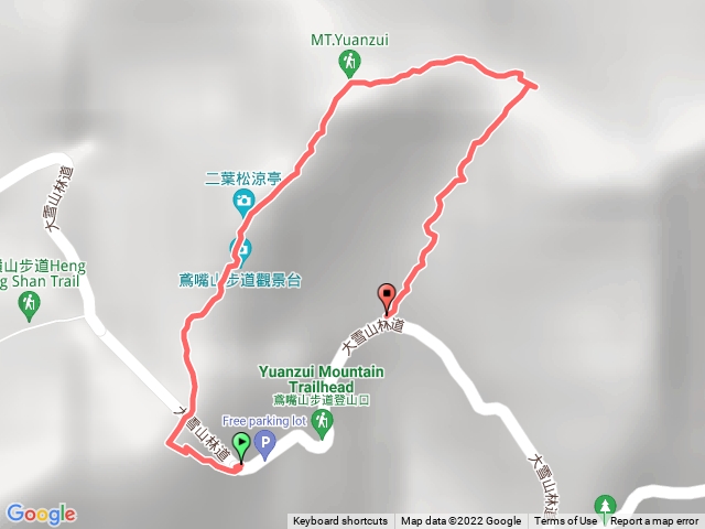 鳶嘴山 小O
