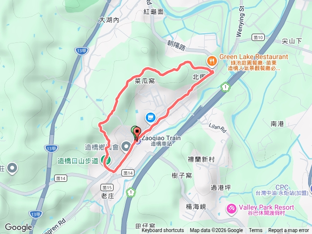 苗栗造橋-口山步道預覽圖