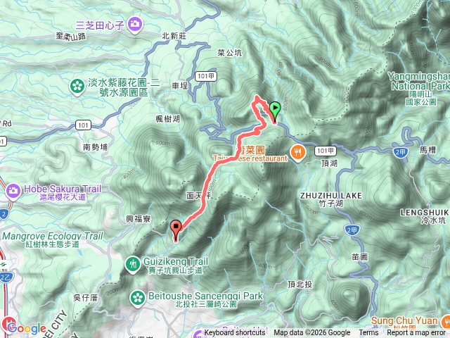 菜公坑連走二子坪步道預覽圖