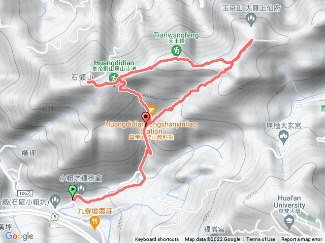 皇帝殿東峰➡️天王峰➡️西峰O型