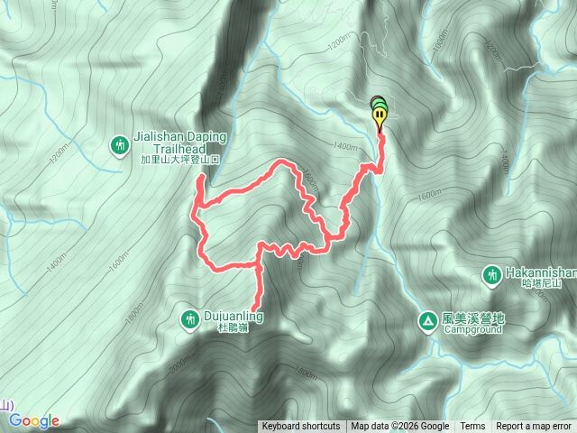 加里山鹿場小坪林