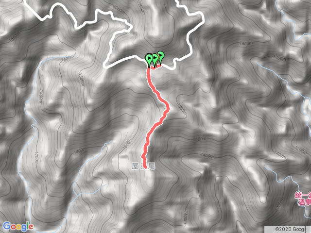 屋我尾山 大雪山林道31.5k