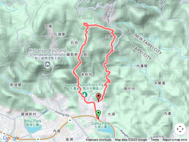 大湖捷運.龍船岩.開眼山.白石湖山.大邱田岩壁.大湖山縱走