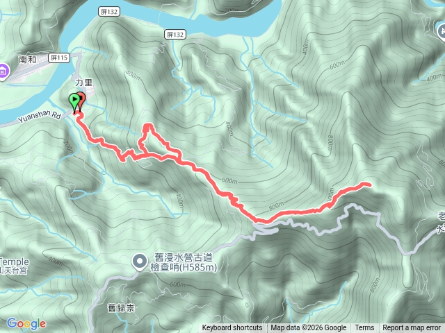 115.04.19.力里山順走臼卡拉布亞恩山北峰預覽圖