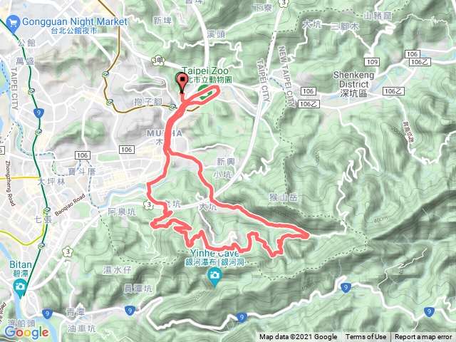 2021.4.25 merrell 貓空健走