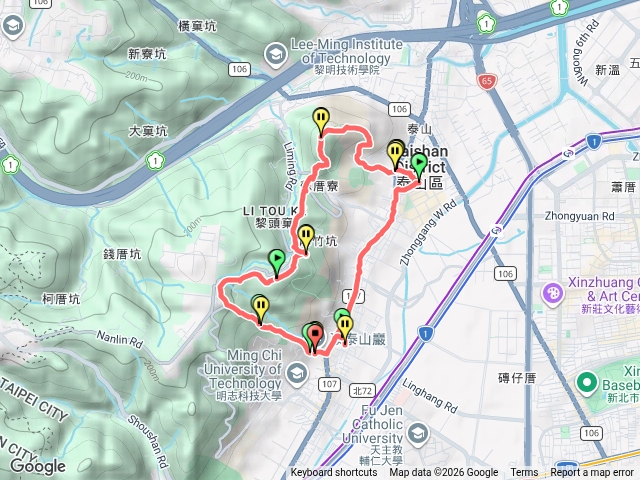 頂泰山巖-尖凍山步道-明志路一段預覽圖