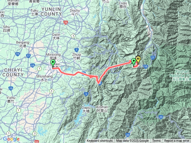 特富野古道從3.7K回自忠（0K處）預覽圖