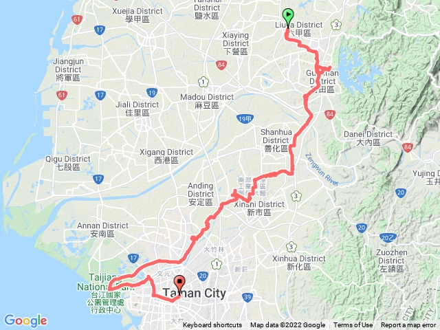 林鳳營烏山頭水庫台南騎跡