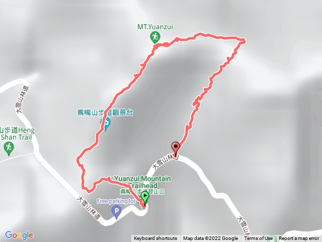 1110423鳶嘴山高山杜鵑行