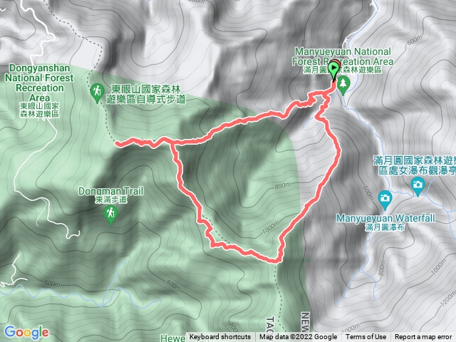 20220406_天德巷→拉卡山→東眼山O型