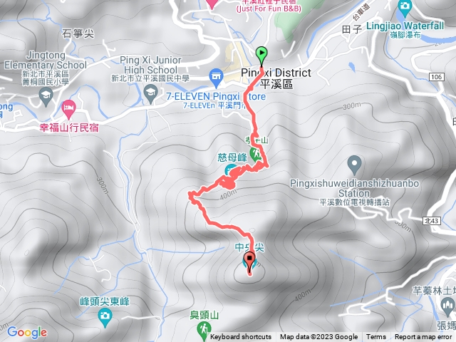 平溪-孝子慈母普陀中央尖之旅