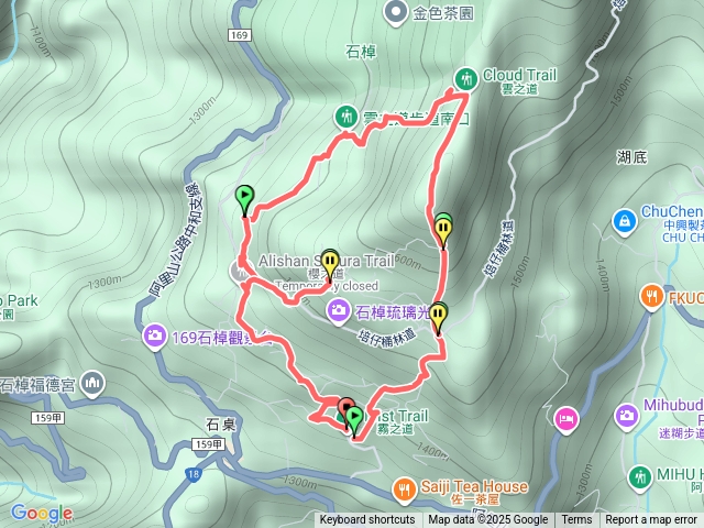 霧茶雲霞連走（櫻之道維修中）