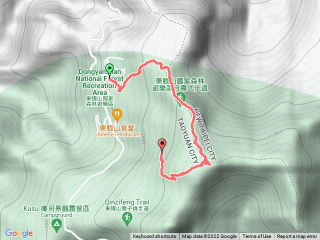 東眼山健行
