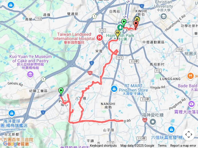 埔心-中壢(石門大圳-大坑崁溪-老街溪)