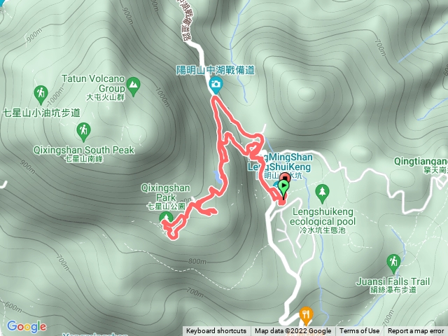 夢幻湖、七星公園步道