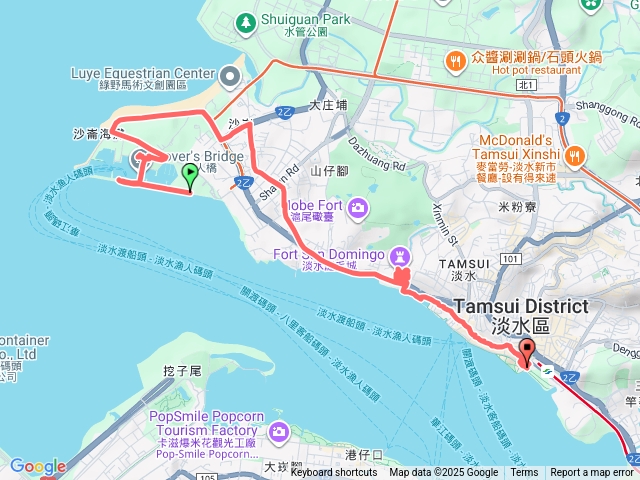 魚人碼頭紅毛城淡水老街ㄧ日遊