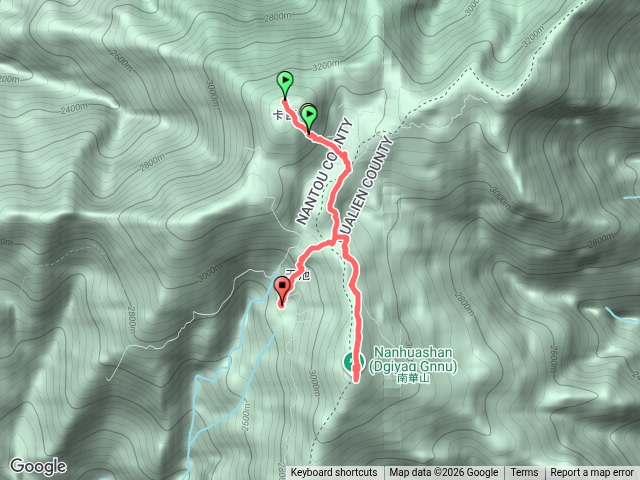 奇萊南華→天池山莊→南峰+南華山預覽圖