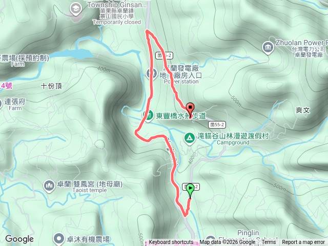 苗栗坪林道路