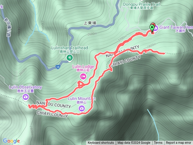 麟趾山、鹿林山、鹿林前山預覽圖