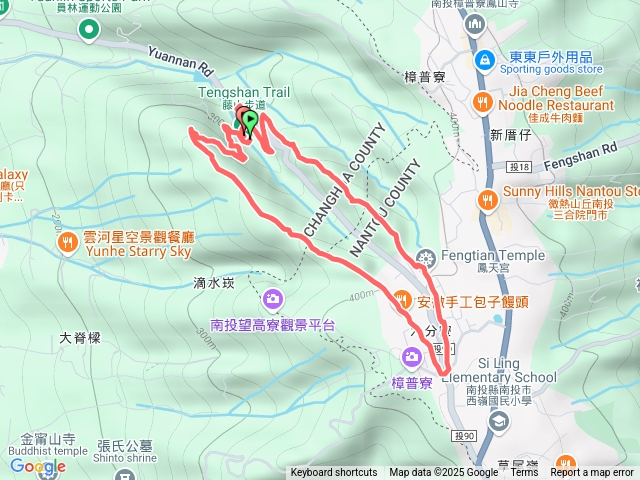 彰化－臺灣百大必訪步道藤山步道202501110555