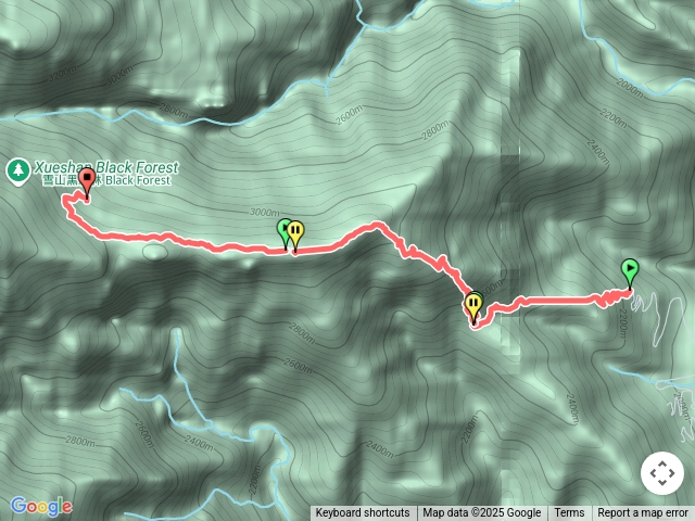 雪山登山口雪山東峰