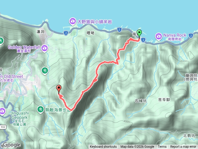 南子吝登山口到茶壺山