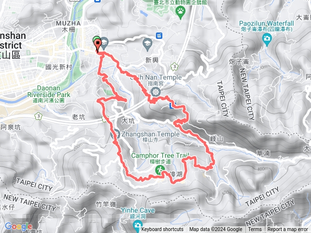 2024臺北大縱走臺北大縱走第七段：世界山莊至飛龍步道政大後山202403030950