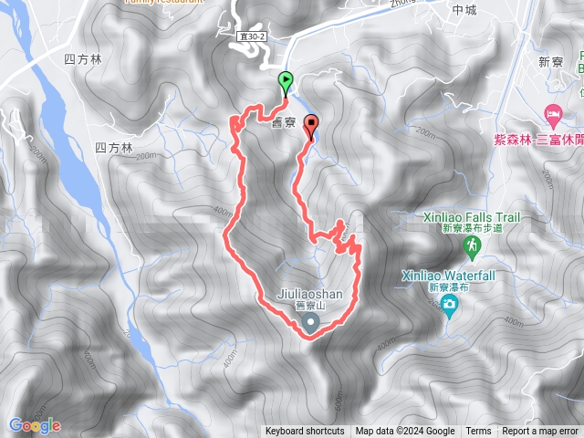 舊寮山群峰（舊寮山+舊寮山西北峰+舊寮山北峰）