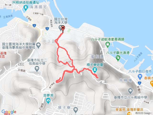 20200725槓子寮山、砲台古蹟小O健走