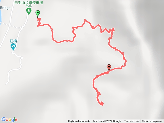 白毛山登山口