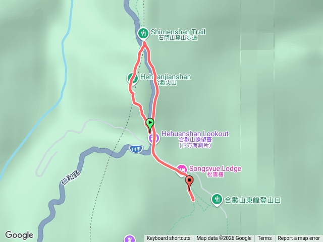 合歡尖山步道