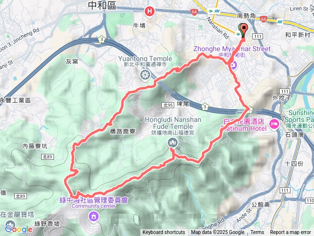 五尖山O繞