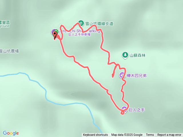 雪山坑登山步道
