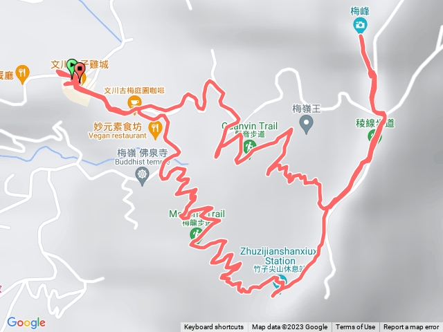 梅龍上竹子尖山觀音下