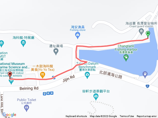 基隆海科館周邊休閒路線