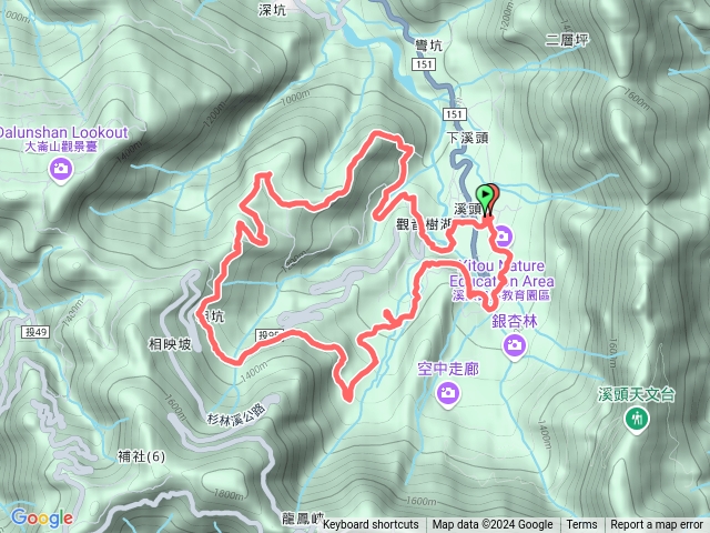 溪頭山志騰山