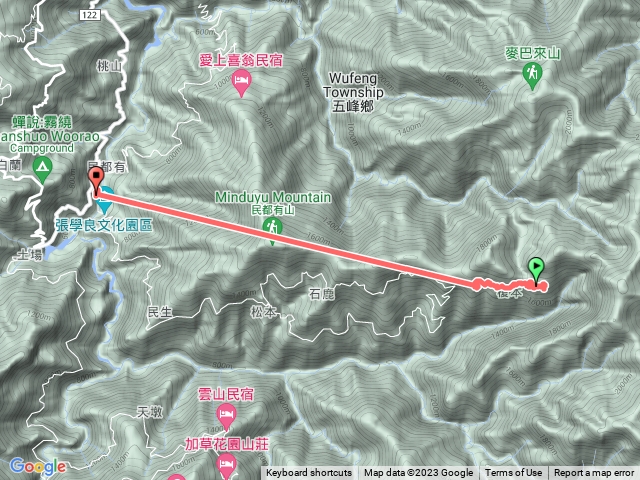 霞喀羅登山步道