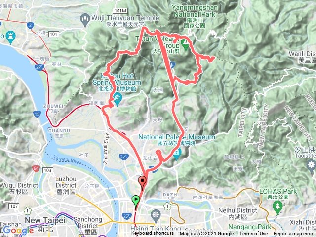 臺北大縱走第二段