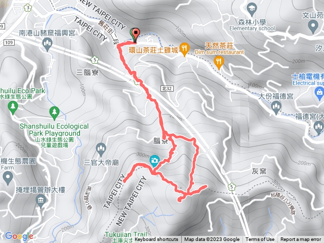 土庫岳 更寮古道 山豬窟尖